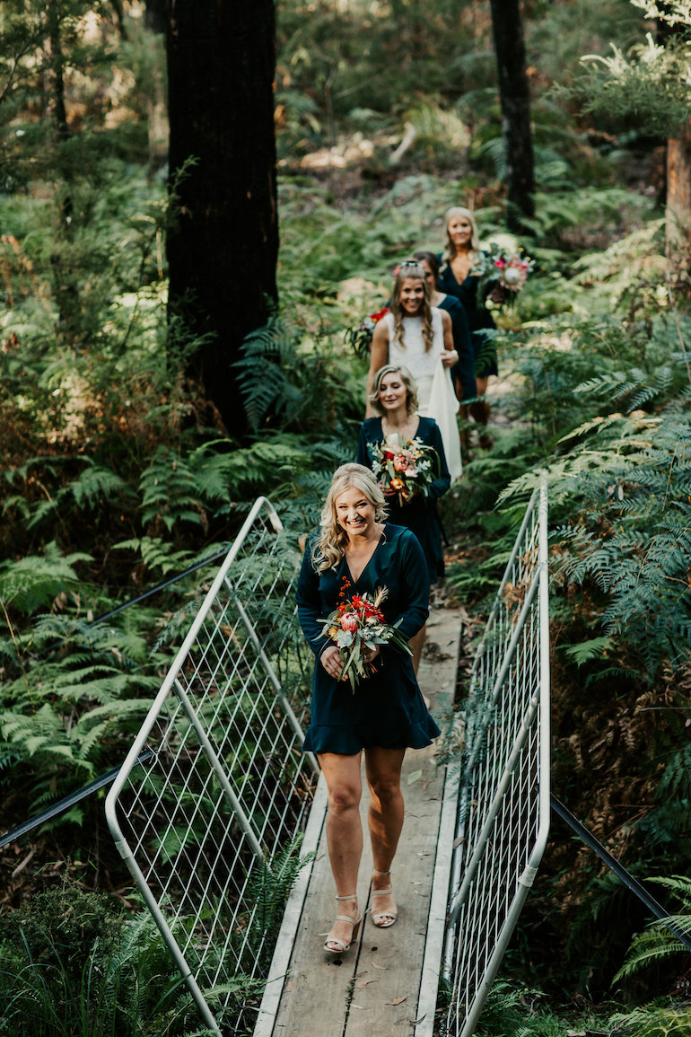 Cait and Steph bridesmaids